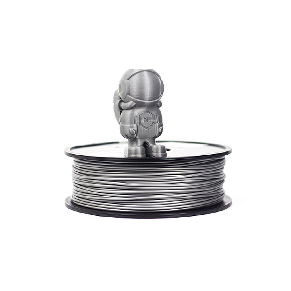 Filamento McKako para Impresora 3D PLA 1.75MM (PLATEADO)