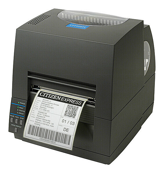 [CL-S621-GRY] Impresora de Etiquetas transferencia térmicas y térmica directa, CL-S621