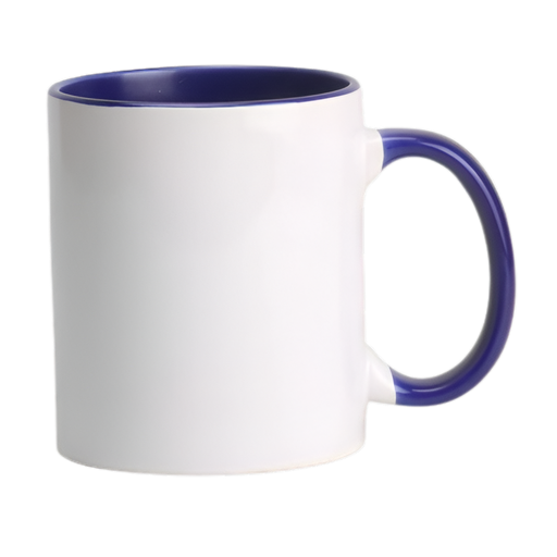 [1000207] Taza McKAKO 11oz fondo & oreja color azul oscuro