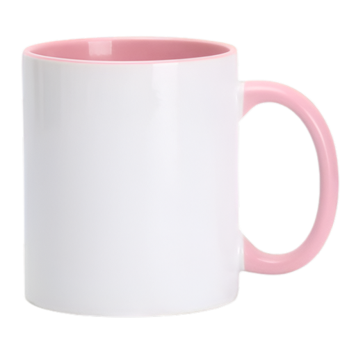 [1000206] Taza McKAKO 11oz fondo & oreja color rosado