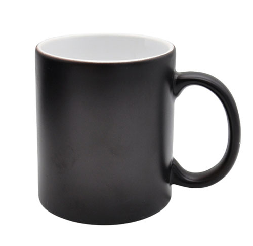 [1000301] Taza mágica McKAKO 11oz. (Gloss Finish, Negra)